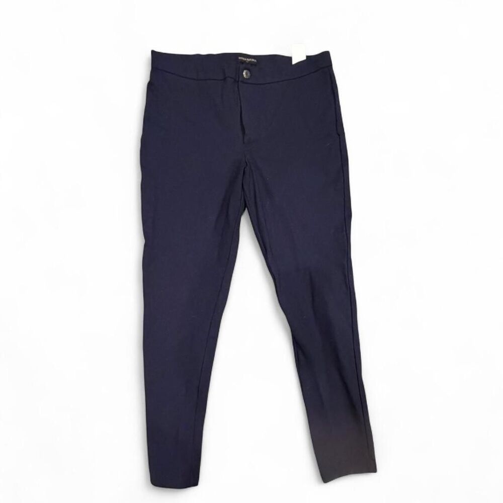 Banana Republic Sloan Slim-Fit Trousers - Navy Blue - Size 12
